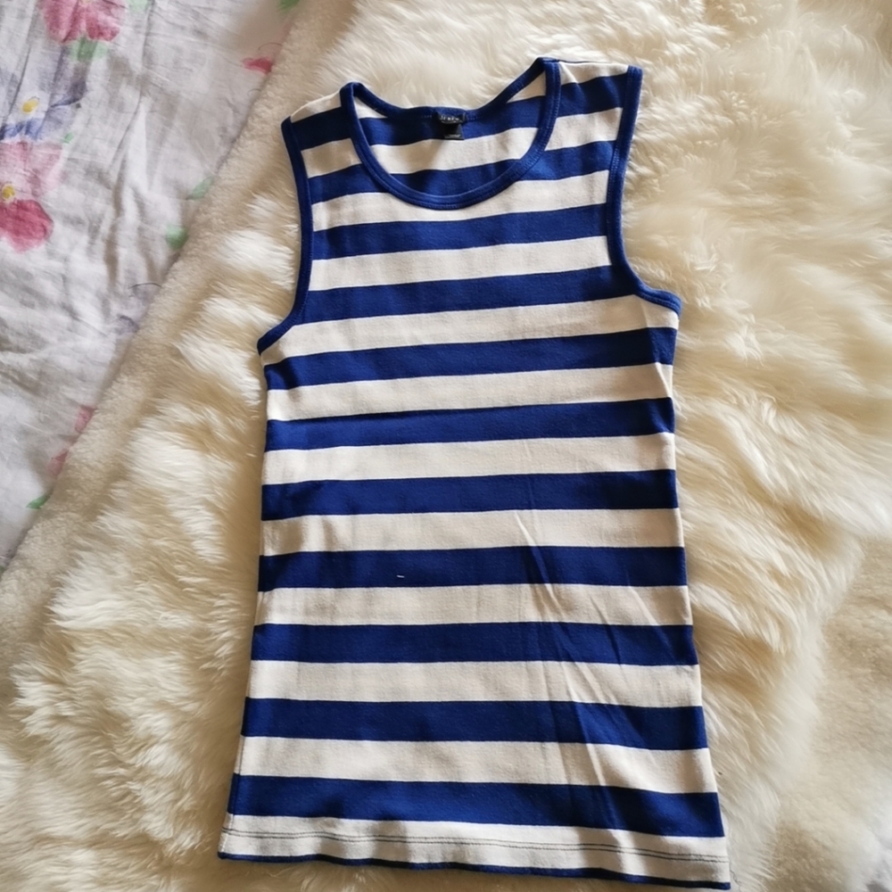 J.crew Striped tank/tops